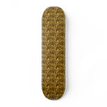 Gold Skateboard