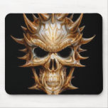 Gold Skull Mousepads