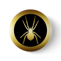 GOLD SPIDER PIN