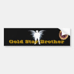 Gold Star  Brother Bumper Stickers