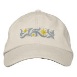 Gold Star Christmas embroidered hats