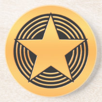 Gold Star coasters