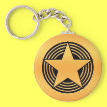 Gold Star keychains