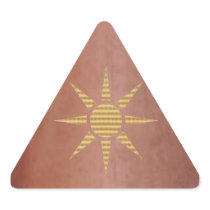 Gold Star on Exotic Copper