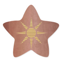 Gold Star on Exotic Copper