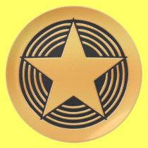 Gold Star plates