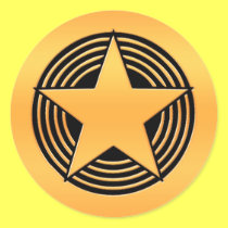 Gold Star stickers
