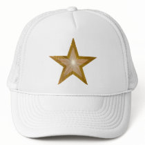 Gold Star 'two tone' trucker hat