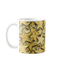 Gold Stars Coffee Mugs