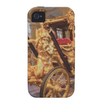 Gold State Coach London iPhone 4 Covers