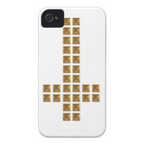 Gold Studded Inverted Cross Iphone 4 Case-mate Cases