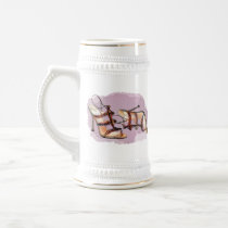 Gold Studded Sandal Stilettos Coffee Mugs