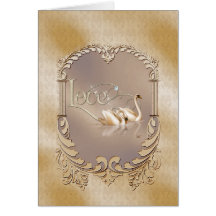 Gold Swans Card