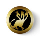 GOLD THREE HEADED DRAGON