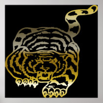 Gold Tiger - Poster