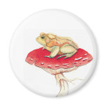 Gold Toad magnets