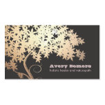 Gold Tree Holistic Healer Naturopath Business Card