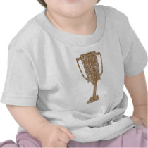 Gold TROPHY : Award Reward Celebration