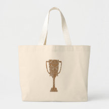 Gold TROPHY : Award Reward Celebration Canvas Bags