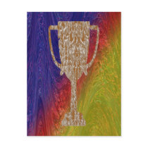 Gold TROPHY : Award Reward Celebration
