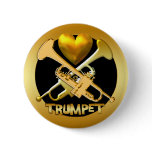 GOLD TRUMPETS buttons