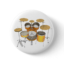 Gold / Yellow Drum Kit: