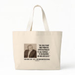Golda Meir To Be Masters Of Our Own Fate Quote bags