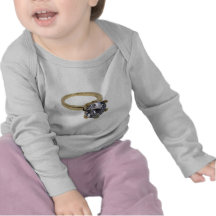 GoldDiamondRing112409 Tshirts