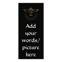 Golden "3-D" Ascent of The Holy Spirit Rack Cards