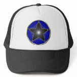 Golden 5 Point Star 2 Trucker Hat