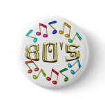 GOLDEN 80s buttons