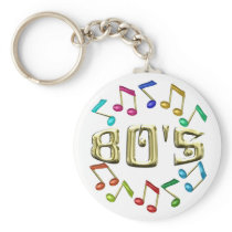 GOLDEN 80s Keychain