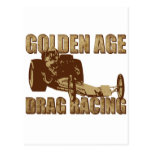 golden age drag racing digger dragster postcards