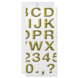 Golden Alphabet