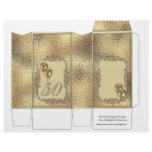 Golden Anniversary 50th Pinch Box Party Favours