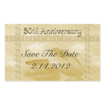 Golden Anniversary Bands Of Love Set Sticker