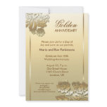 golden anniversary invitation
