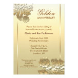 golden anniversary invitation