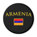 Golden Armenia magnets