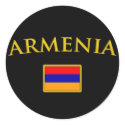 Golden Armenia stickers