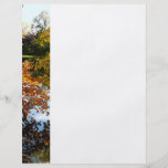 Golden Autumn Trees Personalised Flyer