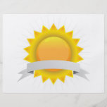 Golden Award Seal Badge Full Colour Flyer