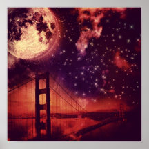 golden bridge posters