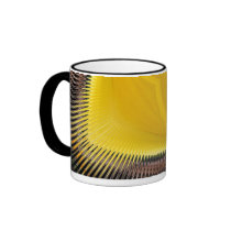 Golden Brown Abstract ~ mug