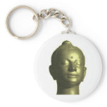 Golden buddha key chain keychains