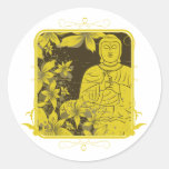 Golden Buddha Sticker