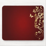 Golden Butterfly mousepads