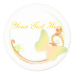 Golden Butterfly Stickers