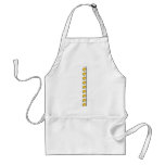 Golden Buttons aprons