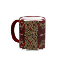 Golden Celtic Knots mugs